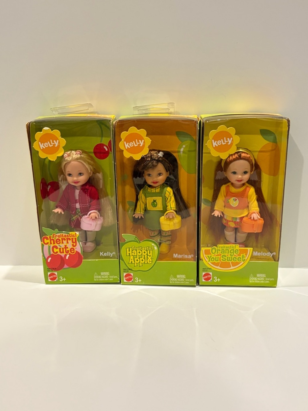 2004 Kelly Club Fruitastic dolls - set of 3